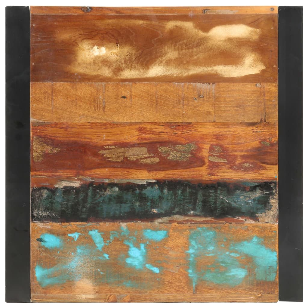 Tavolo da Bar 60x60x110 cm in Legno Massello di Recupero