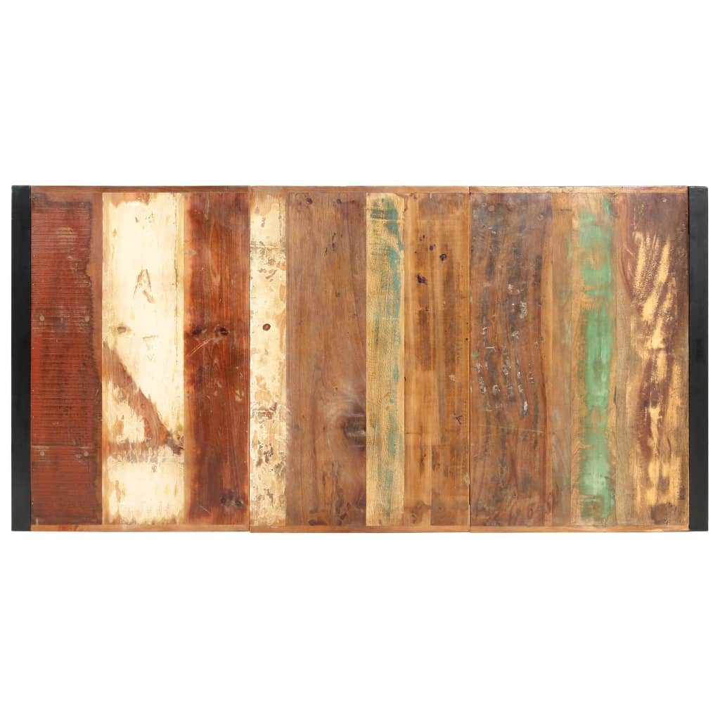 Tavolo da Bar 180x90x110cm in Legno Massello di Recupero