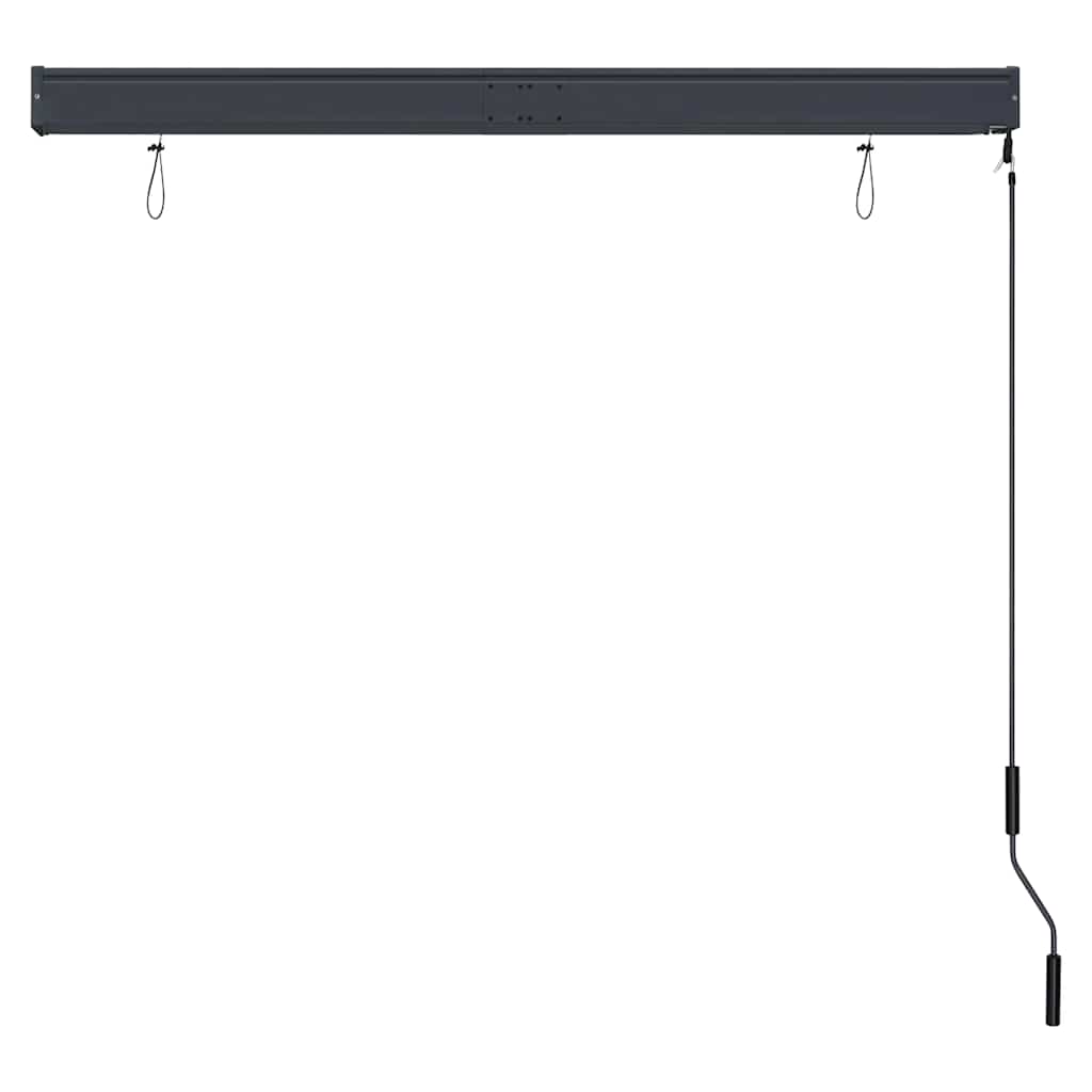 Tenda a Rullo per Esterni 140x250 cm Blu e Bianca