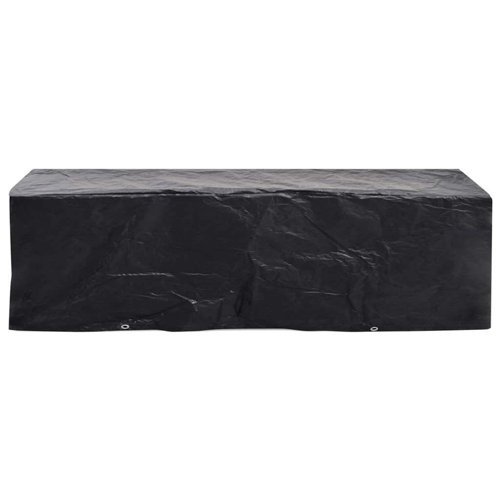 Coperture Arredi Giardino 2 pz 8 Occhielli 218x77x55 cm
