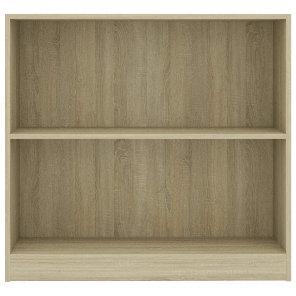 Libreria Rovere Sonoma 80x24x75 cm in Legno Multistrato