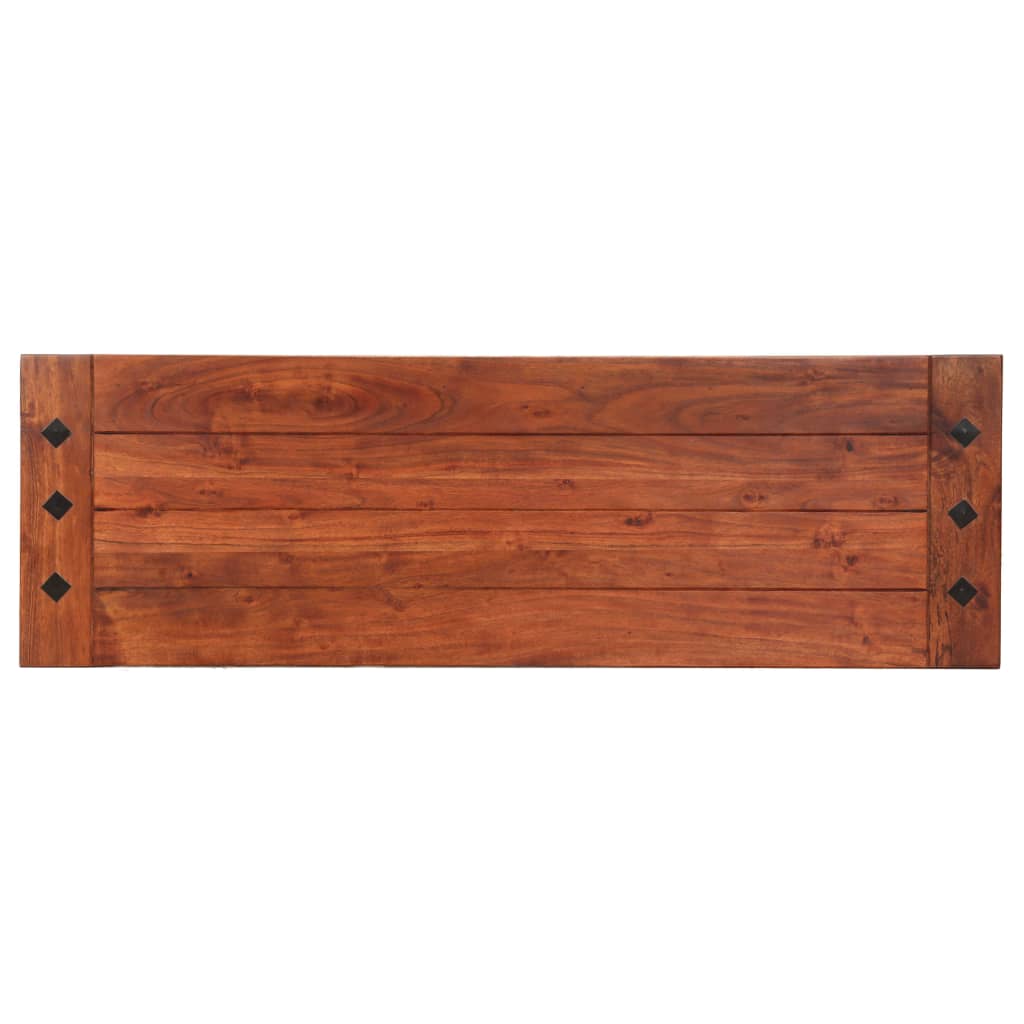 Panca 110 cm in Legno Massello di Acacia