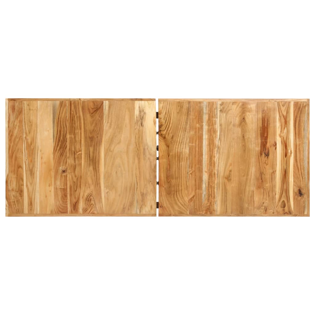 Tavolo da Bar 180x70x107 cm in Legno Massello di Acacia