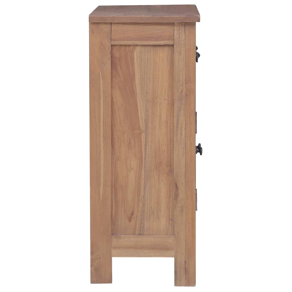 Credenza 65x30x75 cm in Legno Massello di Teak