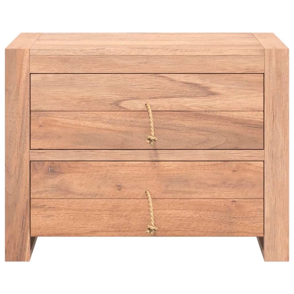 Credenza 80x30x60 cm in Legno Massello di Teak