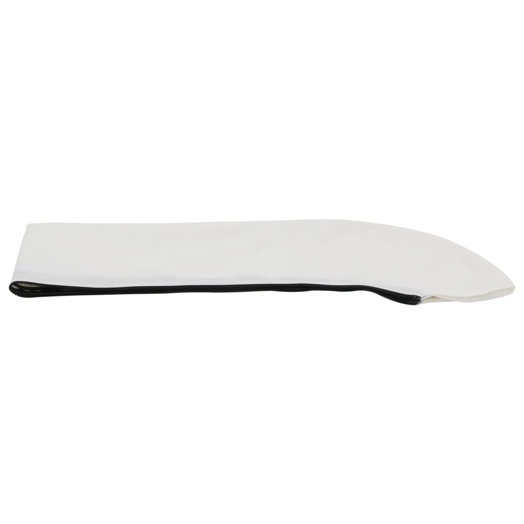 Bimini di Prua con Tendalino a 4 Archi Bianco 243x210x137 cm