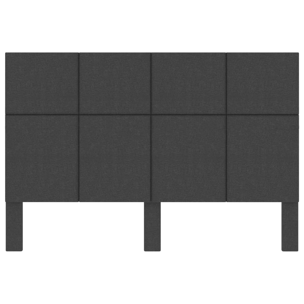 Testiera Letto Grigio Scuro in Tessuto 160x200 cm