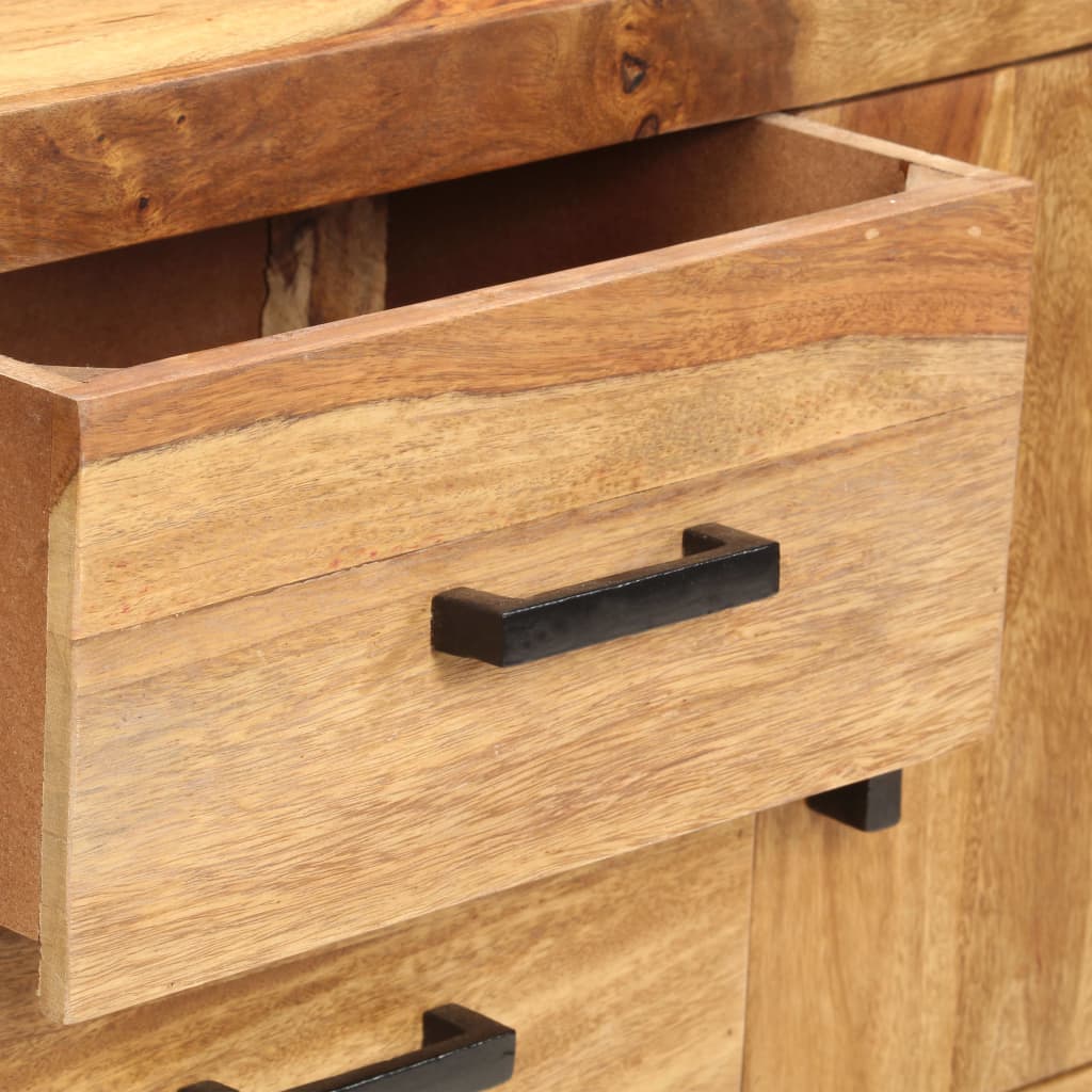 Credenza 118x28x75 cm in Legno Massello di Sheesham