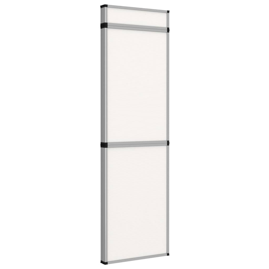 Parete Espositiva Pieghevole 12 Pannelli 242x200 cm Bianchi
