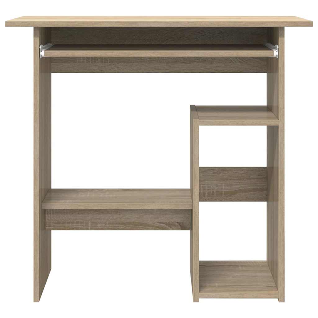 Scrivania Rovere Sonoma 80x45x74 cm in Legno Multistrato