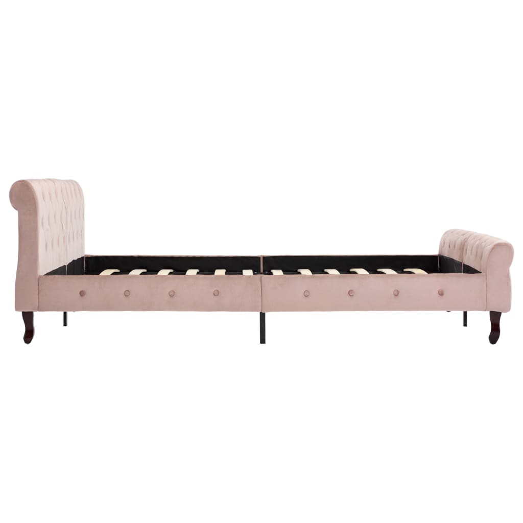 Giroletto Rosa in Velluto 160x200 cm