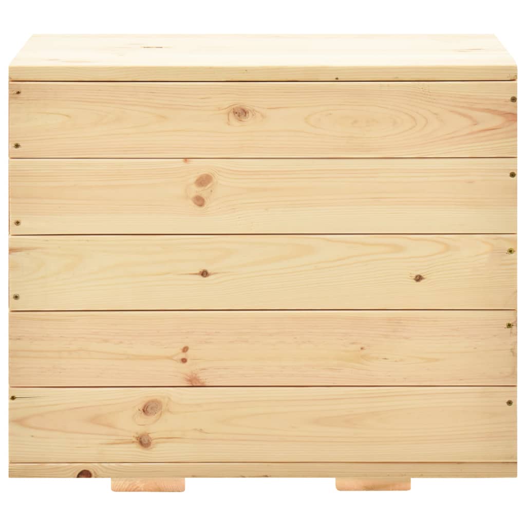Cassapanca 60x54x50,7 cm in Legno Massello di Pino