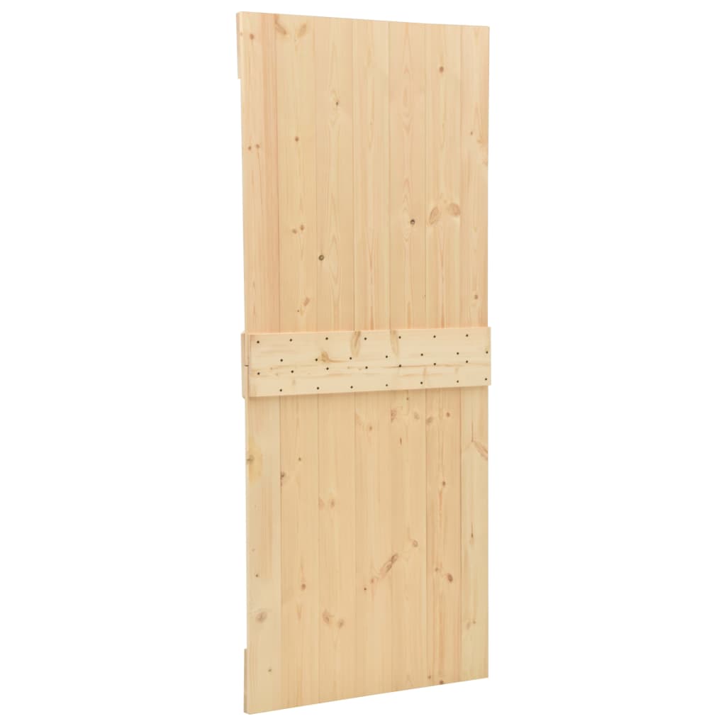 Porta 100x210 cm in Legno Massello di Pino