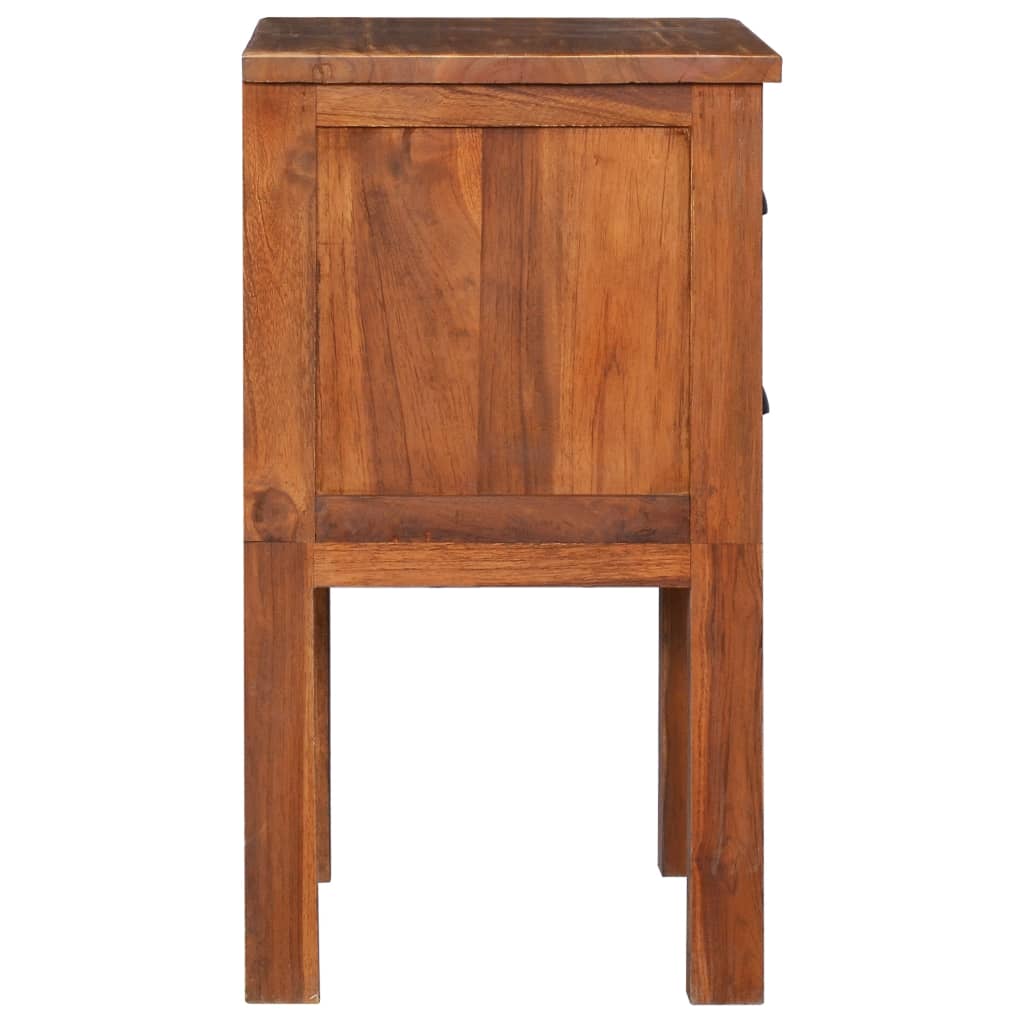Comodino 40x35x60 cm in Legno Massello di Teak