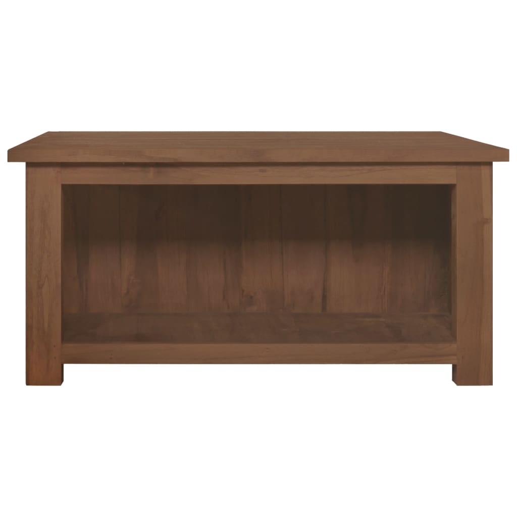 Tavolino da Salotto 68x68x33 cm in Legno Massello di Teak