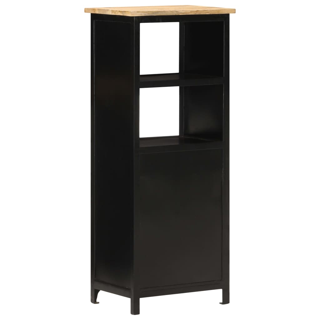 Credenza Alta 45x32x110 cm in Legno Massello di Mango