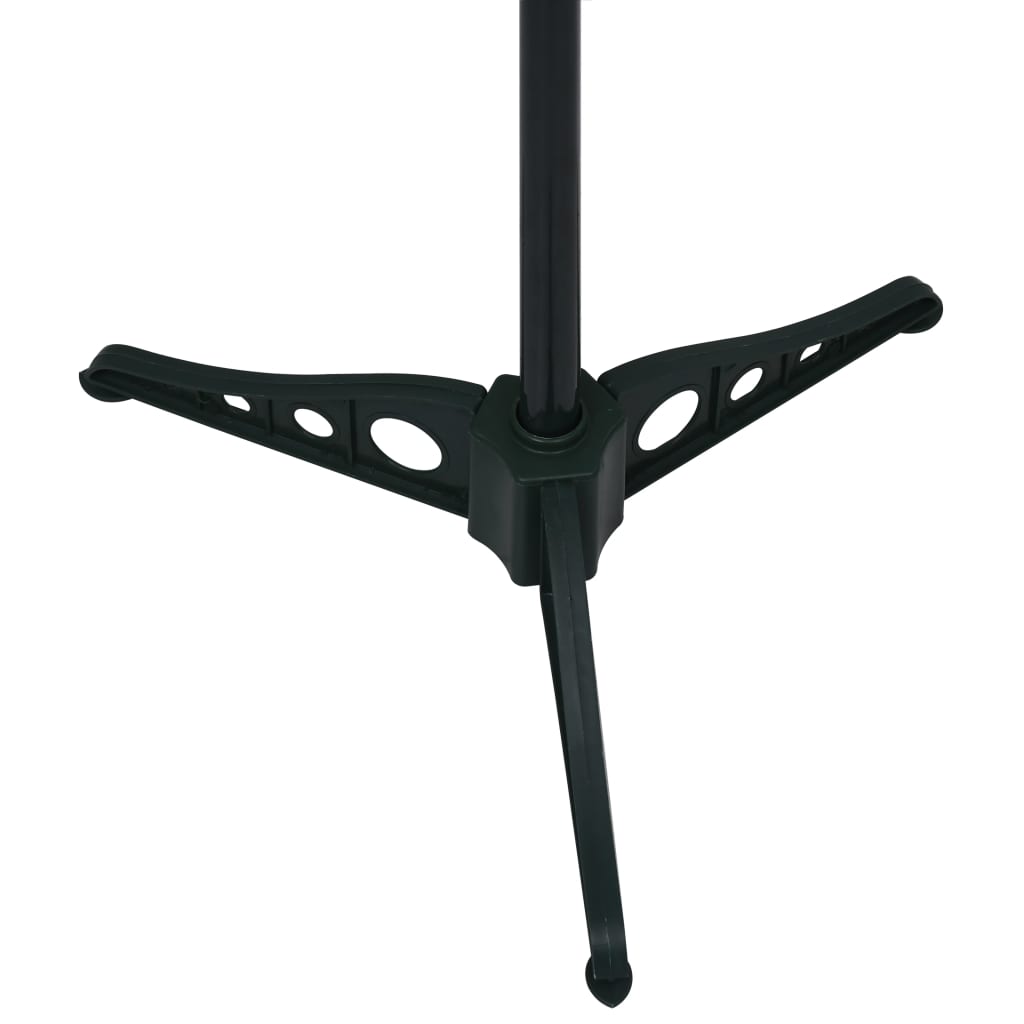 Albero di Natale Artificiale Apribile Nero 180 cm PET