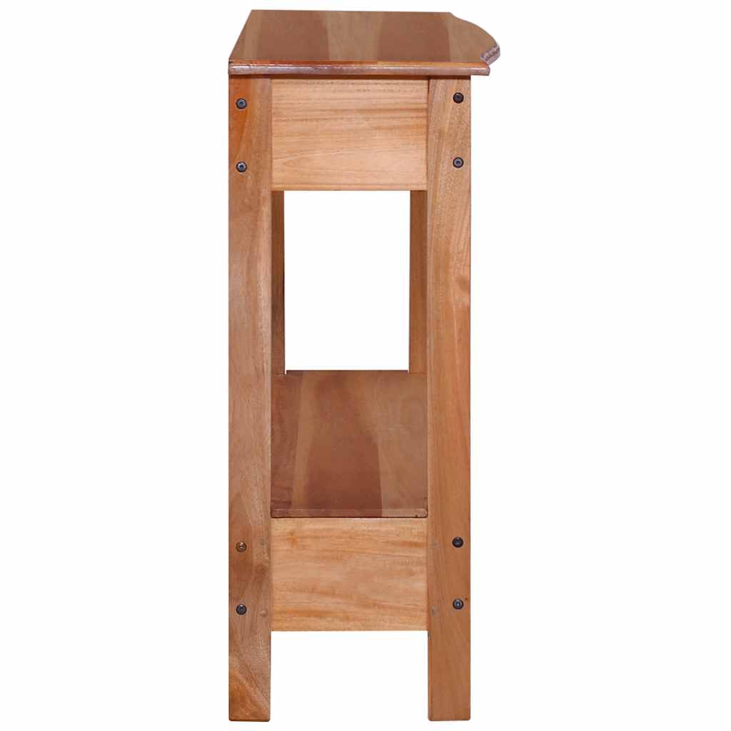 Tavolo Consolle 120x30x75 cm in Massello di Mogano