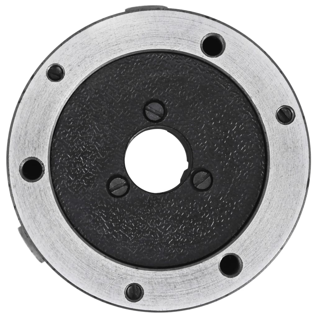 Mandrino per Tornio a 3 Griffe Autocentrante 100 mm in Acciaio