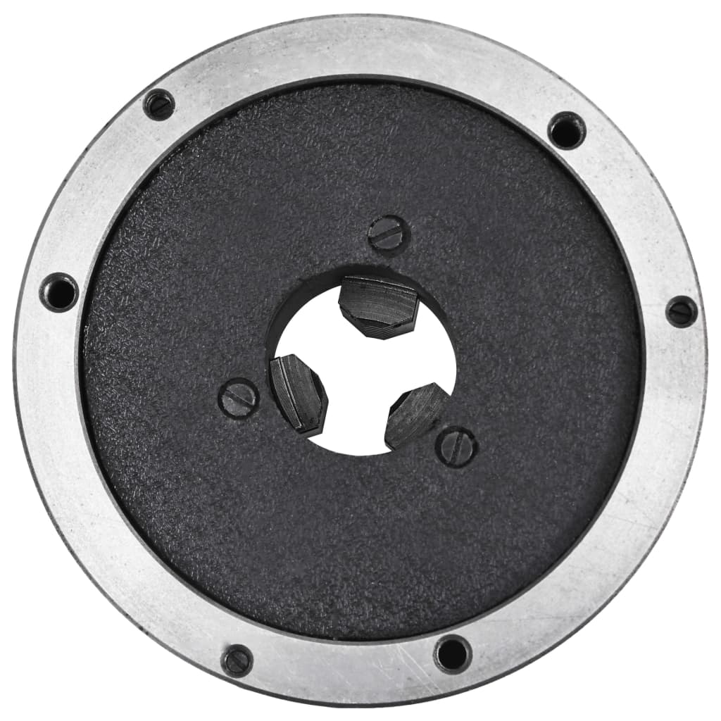 Mandrino per Tornio a 3 Griffe Autocentrante 160 mm in Acciaio