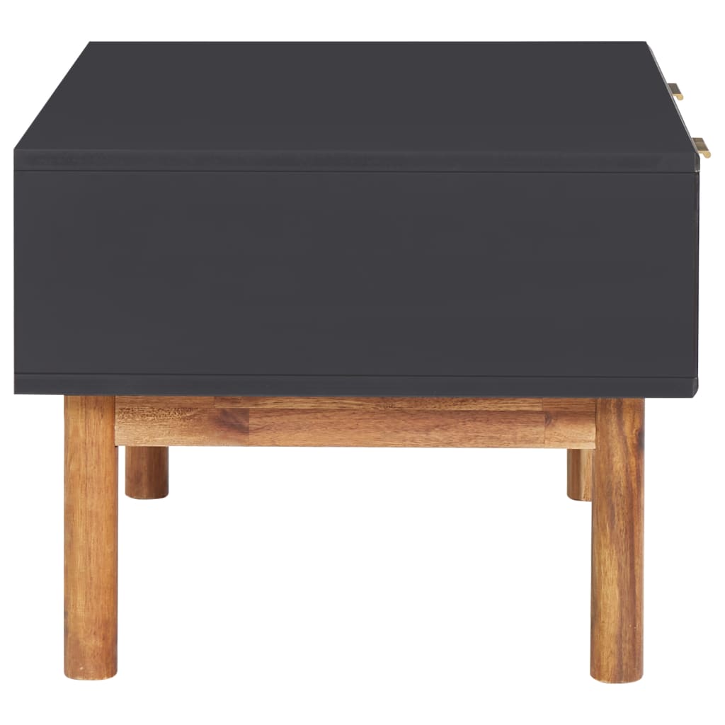 Tavolino da Salotto 90x50x40 cm Legno Massello di Acacia e MDF