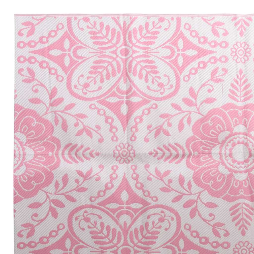 Tappeto da Esterni ARAKIL Rosa 160x230 cm in PP