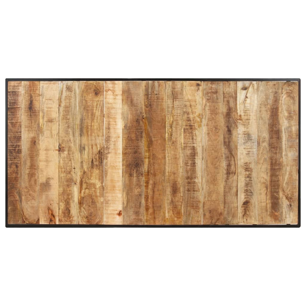 Tavolo da Pranzo 180 cm in Legno di Mango Grezzo