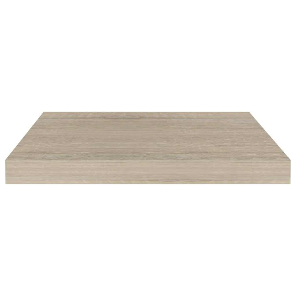 Scaffale a Parete Rovere 40x23x3,8 cm in MDF