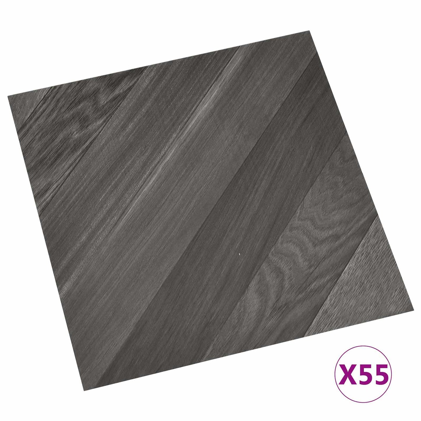 Tavole per Pavimenti 55 pcs Grigio 5,11 m² PVC