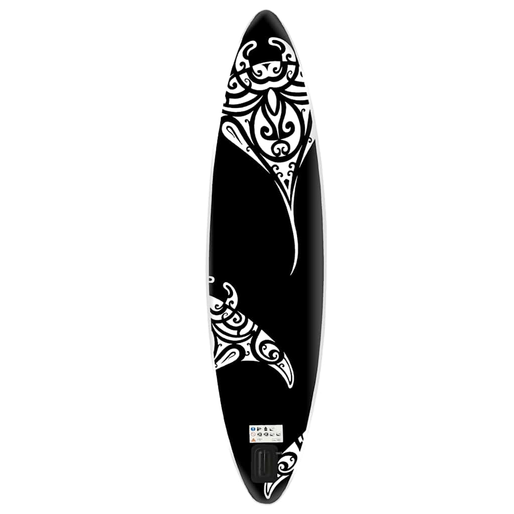 Set Tavola Gonfiabile da SUP 320x76x15 cm Nera