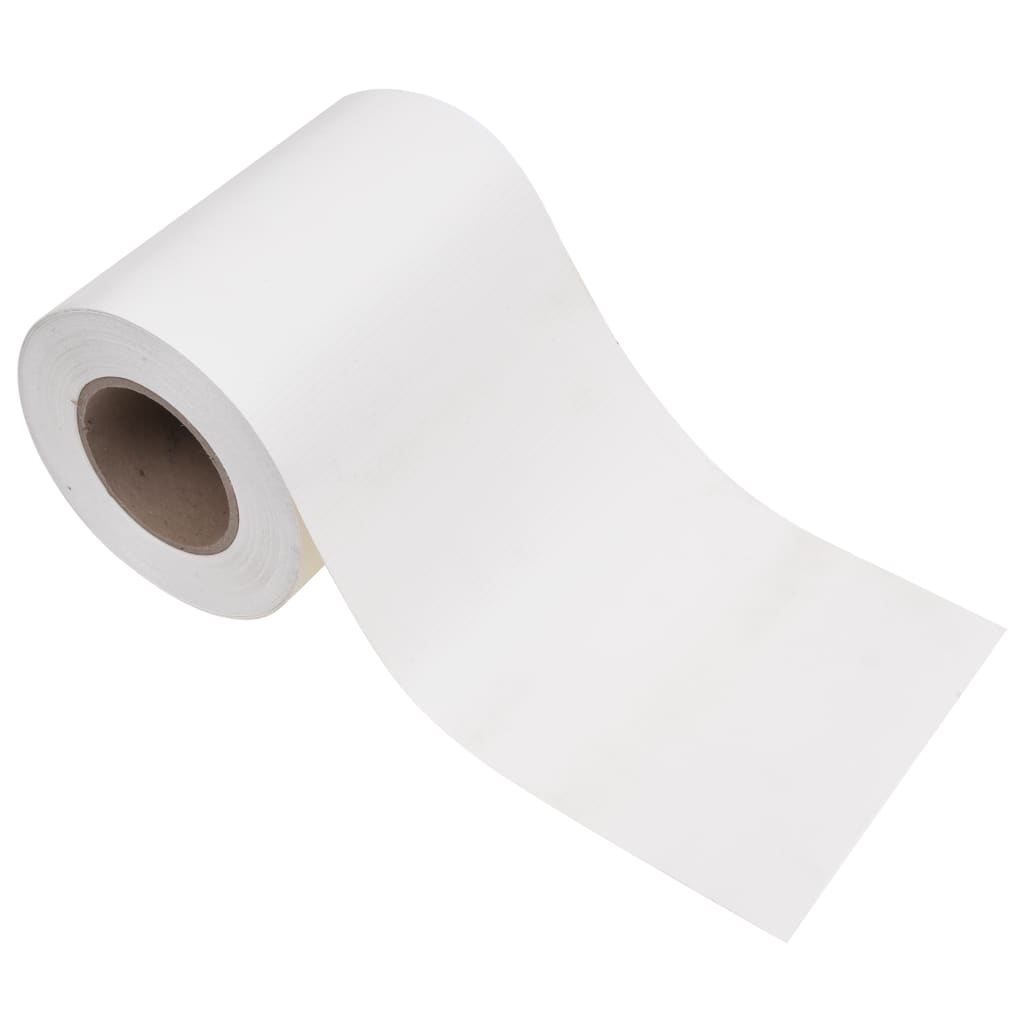 Recinzione Frangivento da Giardino PVC 70x0,19 m Bianco