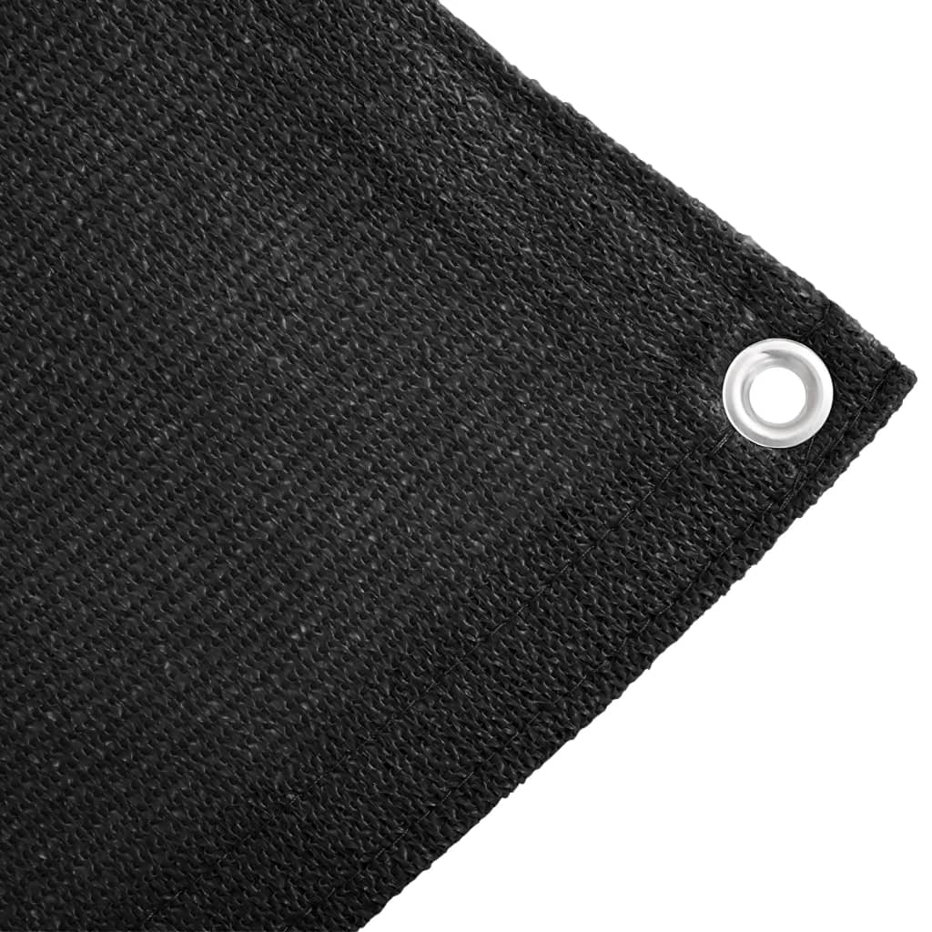 Tappeto da Tenda 400x600 cm Nero