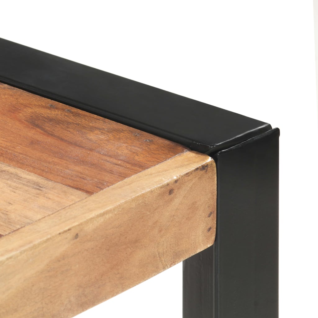 Tavolo da Pranzo 160x80x75 cm in Legno Massello
