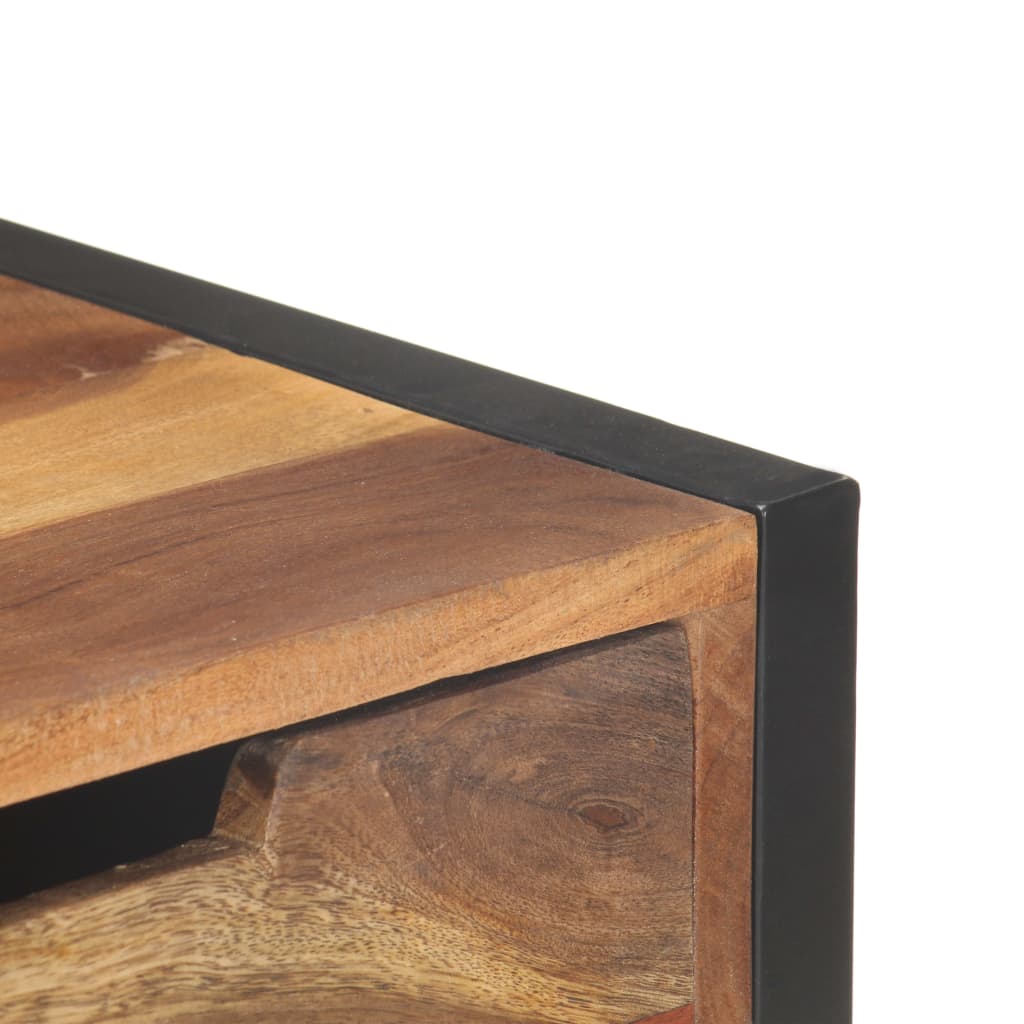 Credenza 110x35x75 cm in Legno Massello