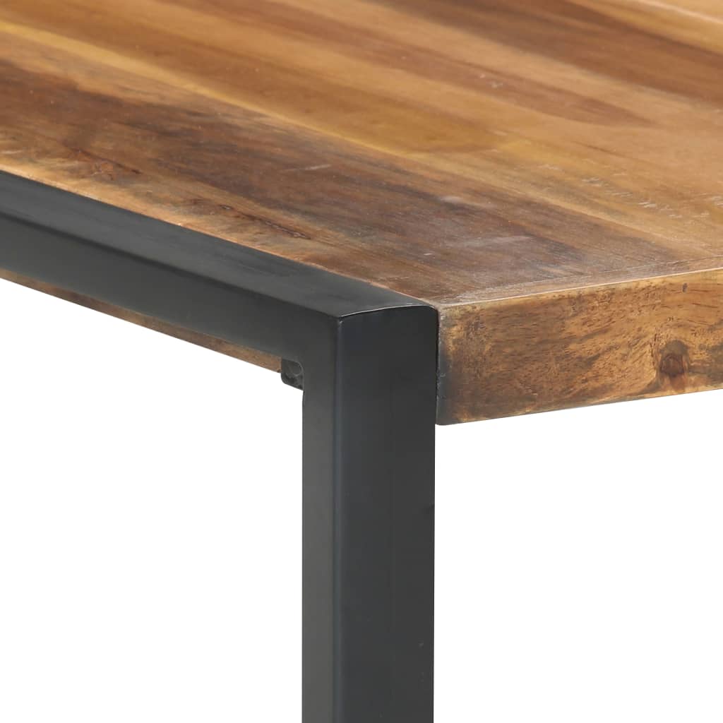 Tavolino da Salotto 140x140x40 cm in Legno Massello