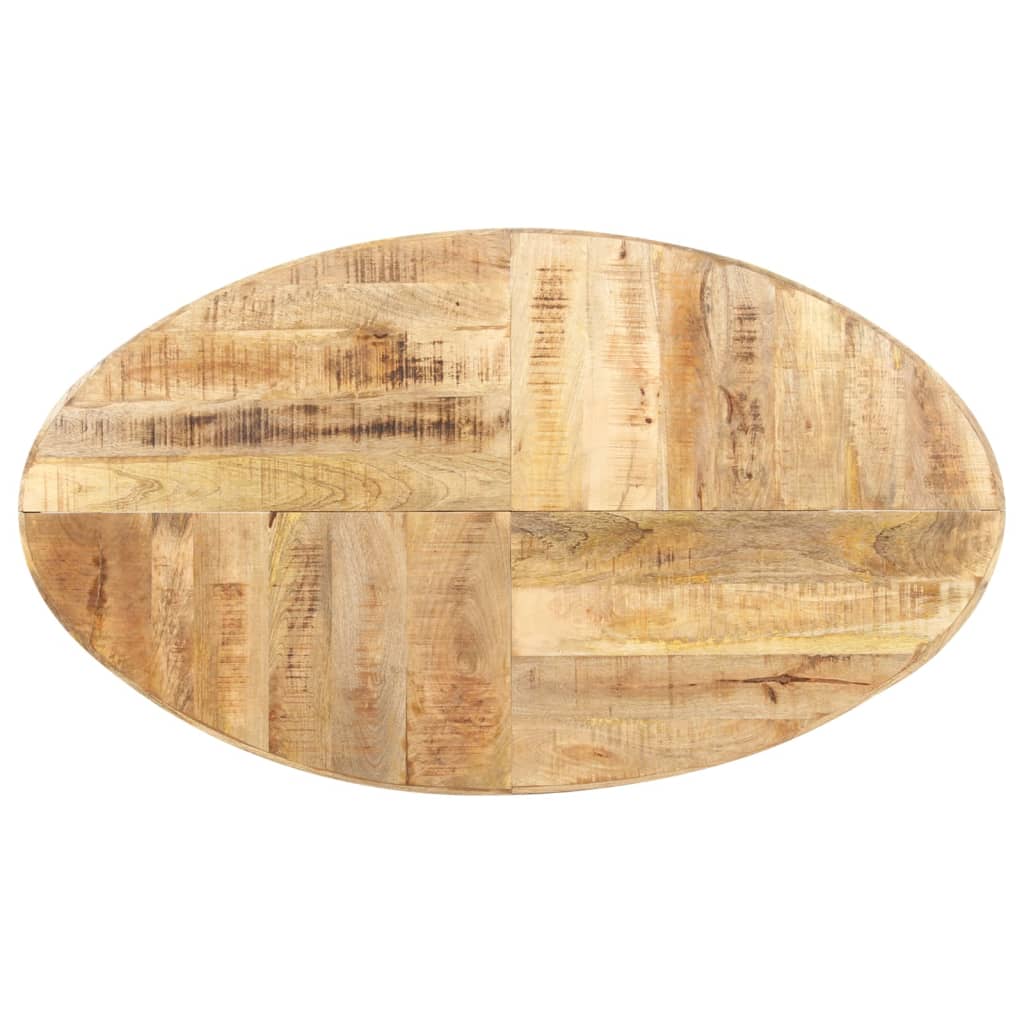 Tavolo da Pranzo 140x80x75 cm in Legno Massello di Mango