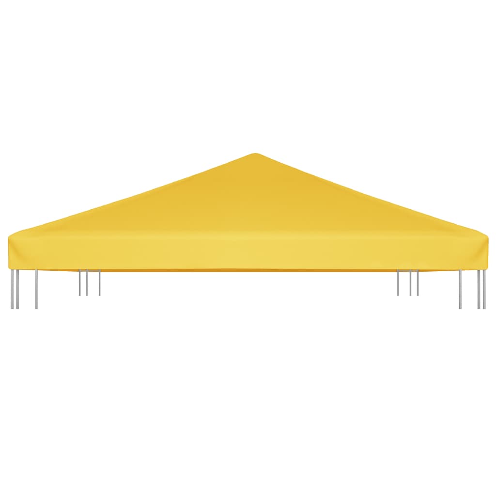 Copertura Superiore per Gazebo 270 g/m² 4x3 m Gialla