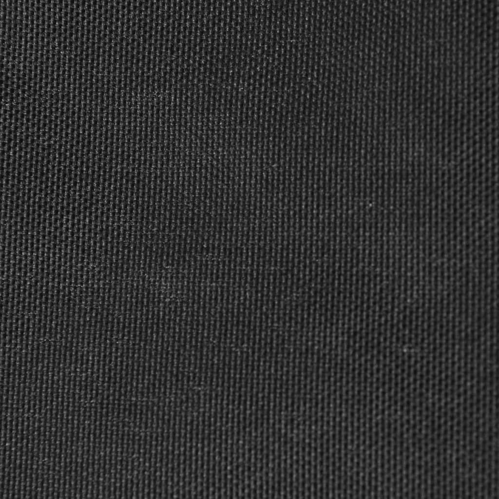 Parasole a Vela Oxford Triangolare 4x5x6,4 m Antracite