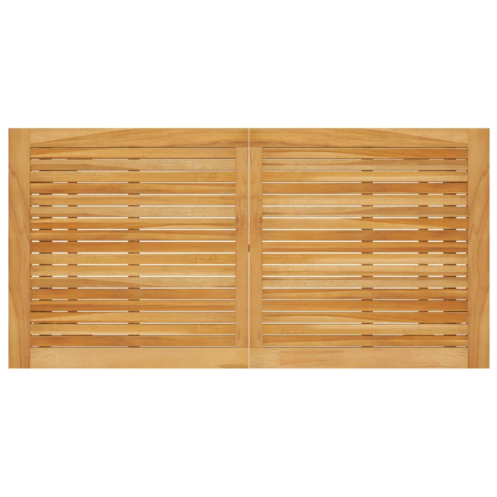 Tavolo da Giardino 140x70x73,5 cm in Massello di Acacia