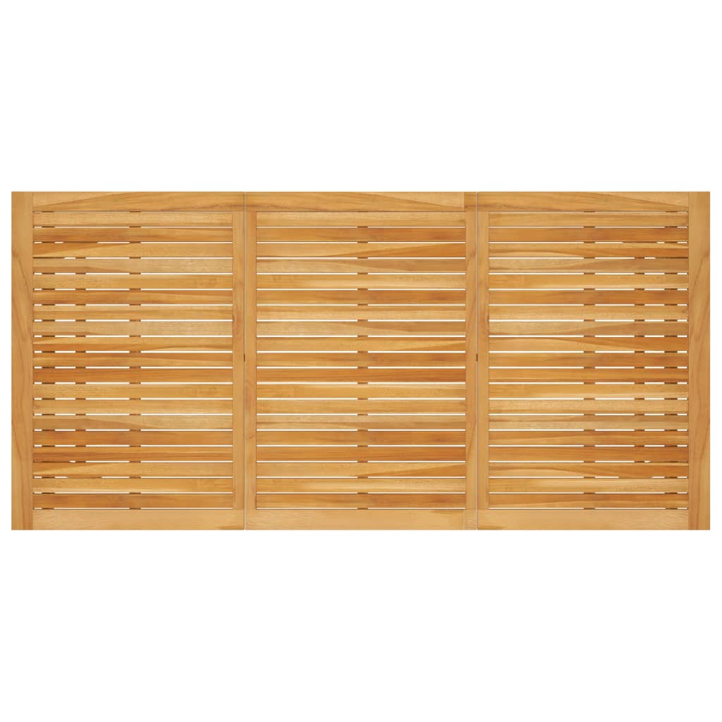 Tavolo da Pranzo da Giardino 206x100x74 cm in Massello Acacia