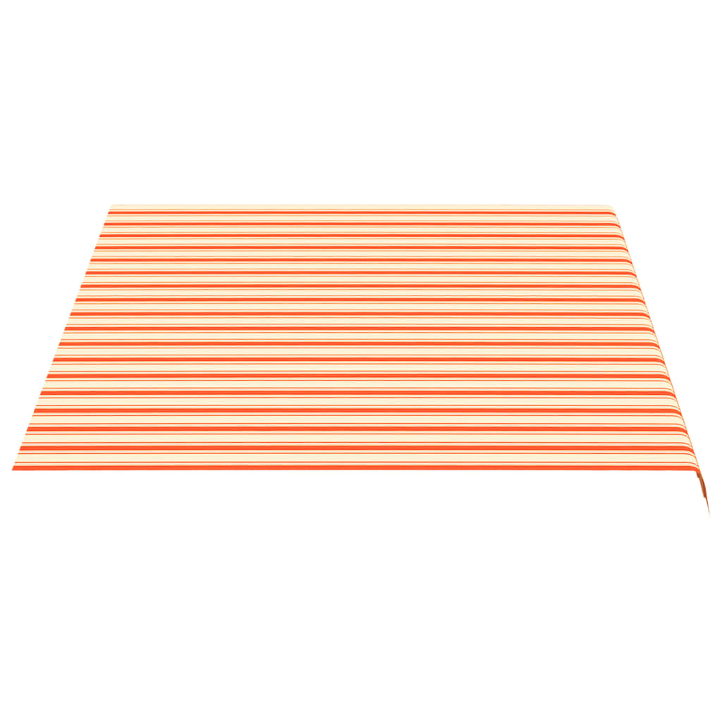 Tessuto di Ricambio per Tenda da Sole Giallo e Arancio 4x3 m