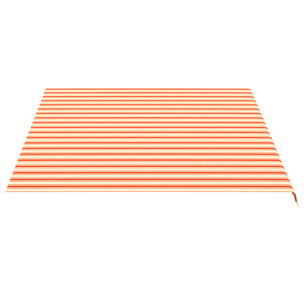 Tessuto di Ricambio per Tenda da Sole Giallo e Arancio 4,5x3,5m