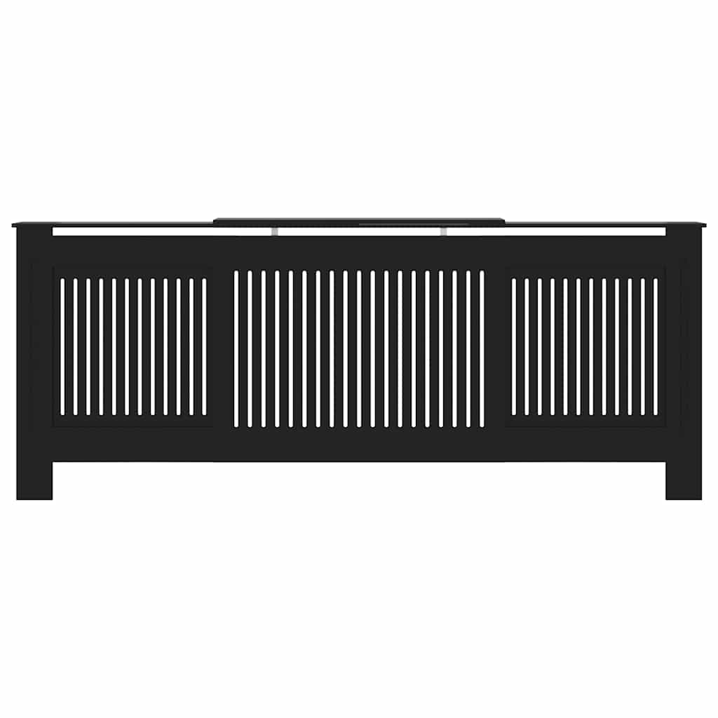 Copertura per Radiatore Nera in MDF 205 cm