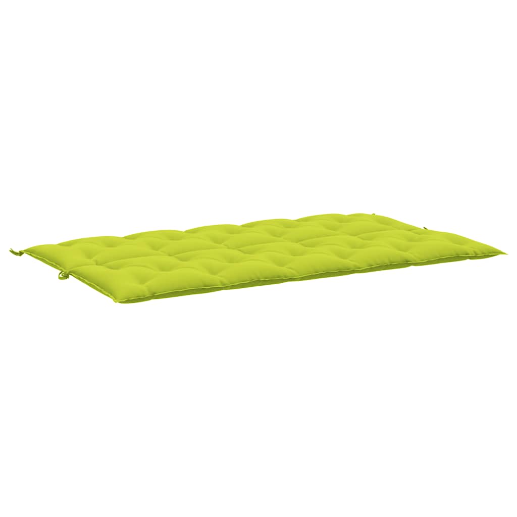 Cuscino per Panca Verde Intenso 180x(50+50)x7 cm Tessuto Oxford