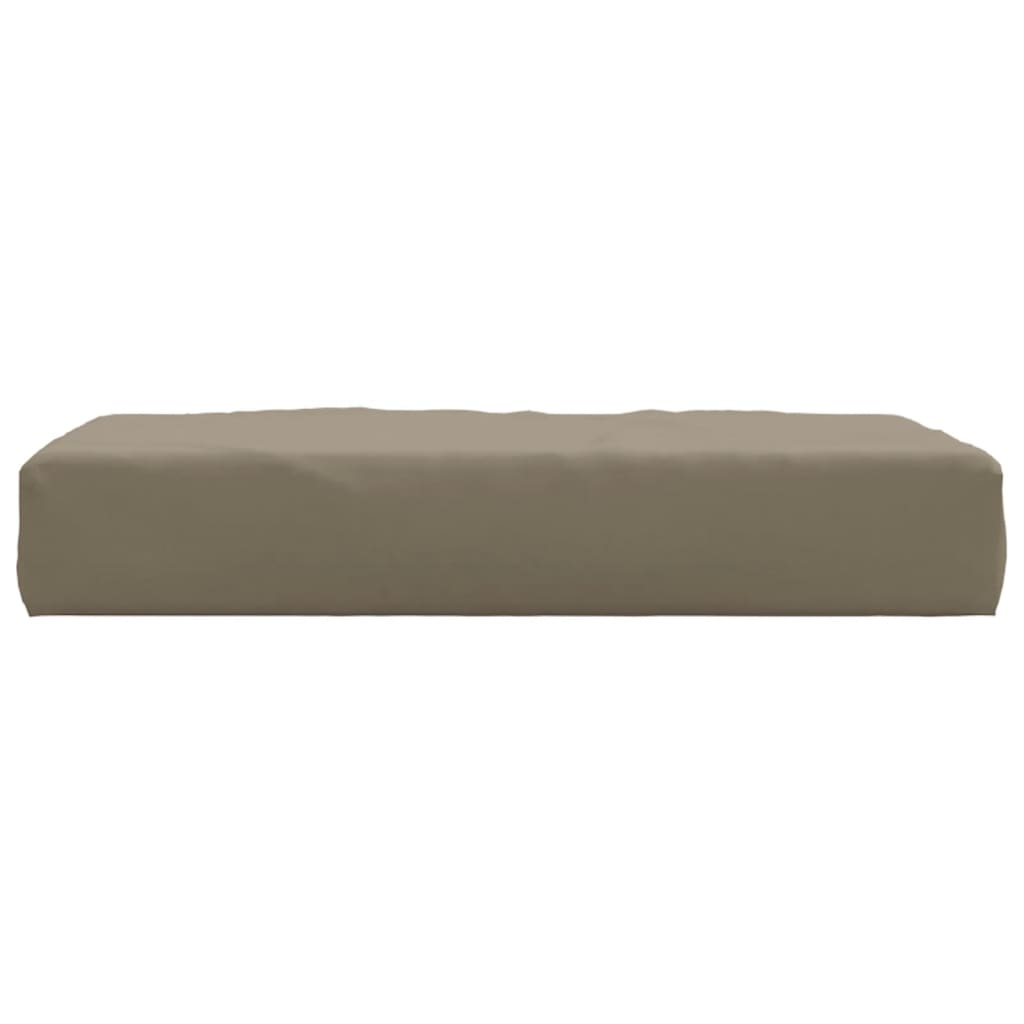 Cuscino per Pallet Tortora 60x60x6 cm in Tessuto Oxford
