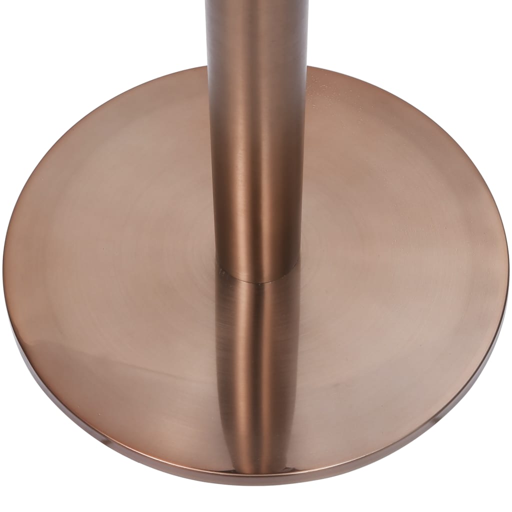 Gamba per Tavolino da Bistrò Oro Ø45x72 cm in Acciaio Inox