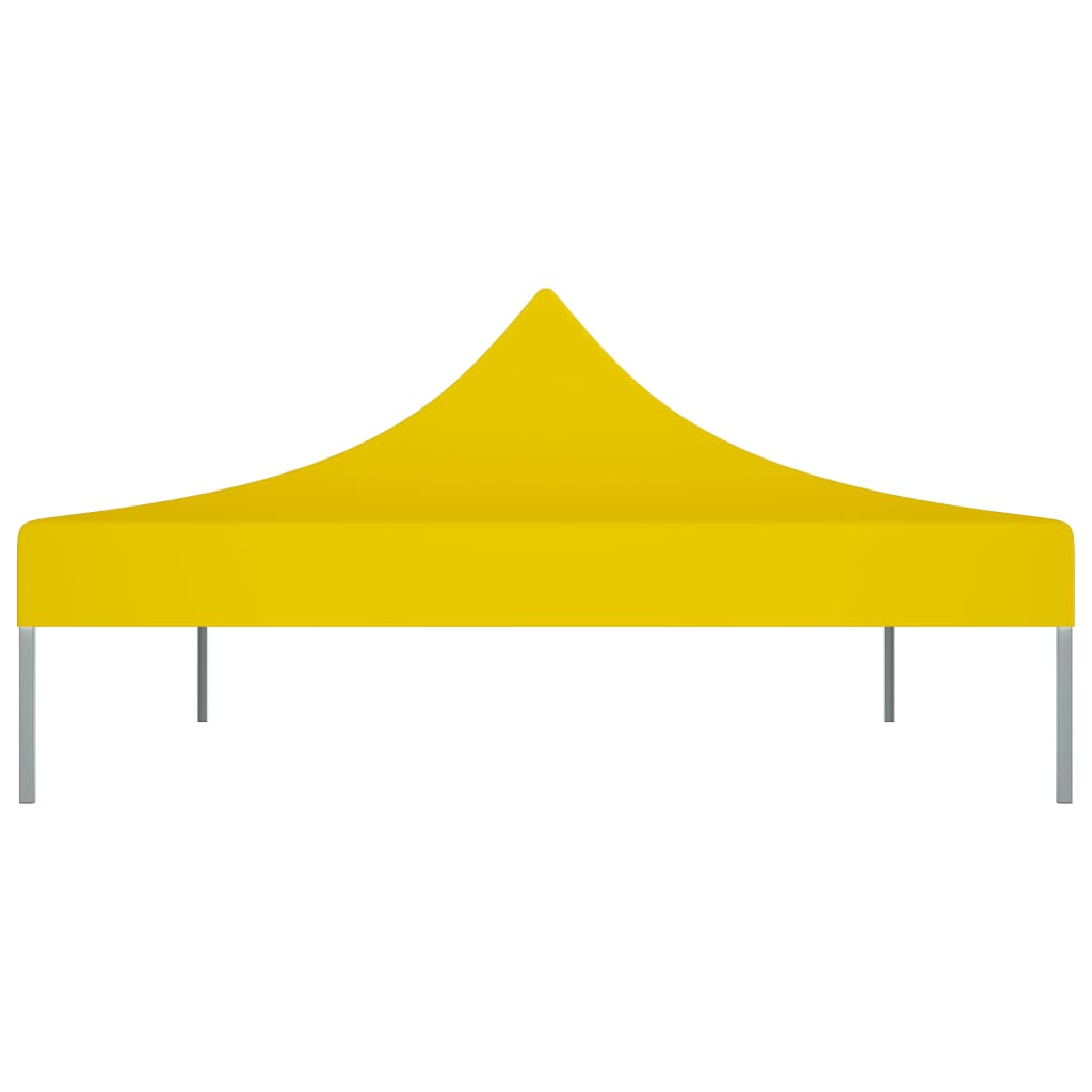 Tetto per Tendone per Feste 4x3 m Giallo 270 g/m²