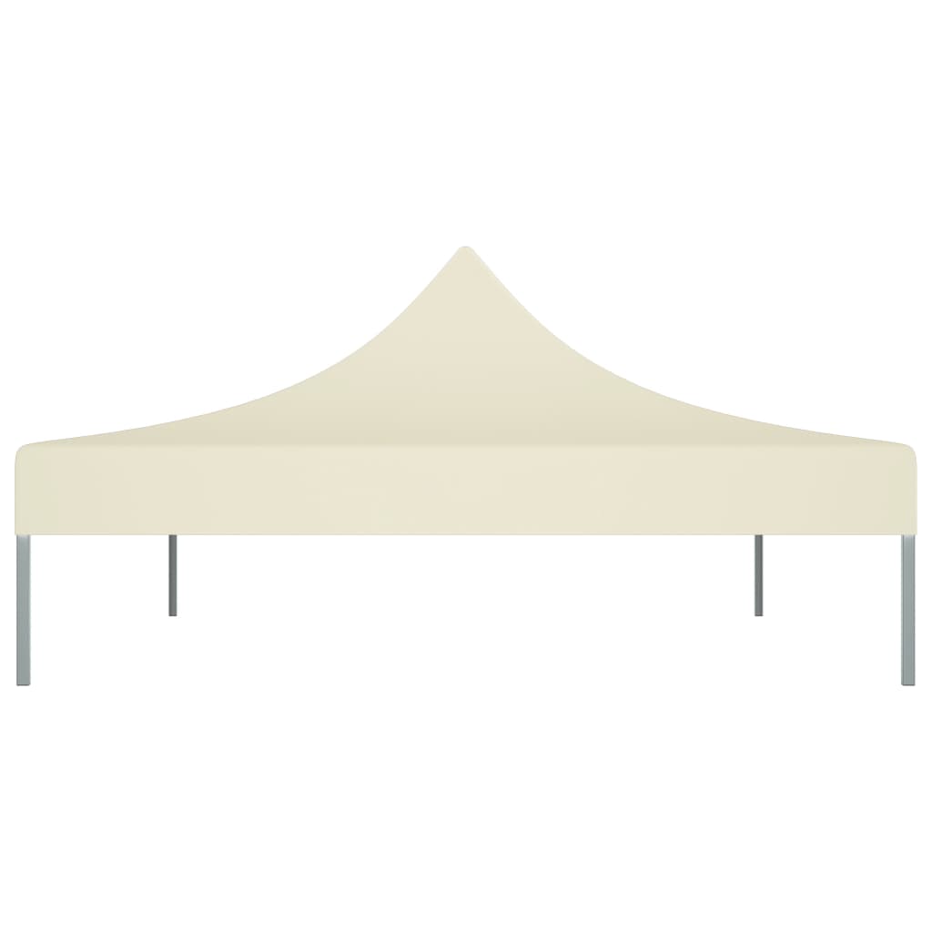 Tetto per Tendone per Feste 4,5x3 m Crema 270 g/m²