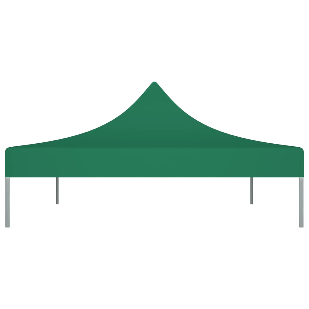 Tetto per Tendone per Feste 4,5x3 m Verde 270 g/m²
