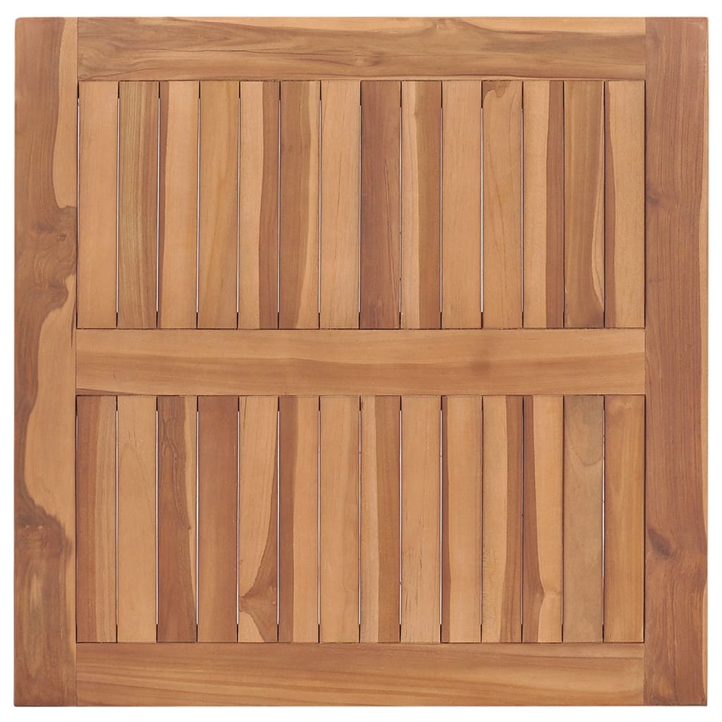 Tavolo da Pranzo da Giardino 85x85x75 cm in Massello di Teak